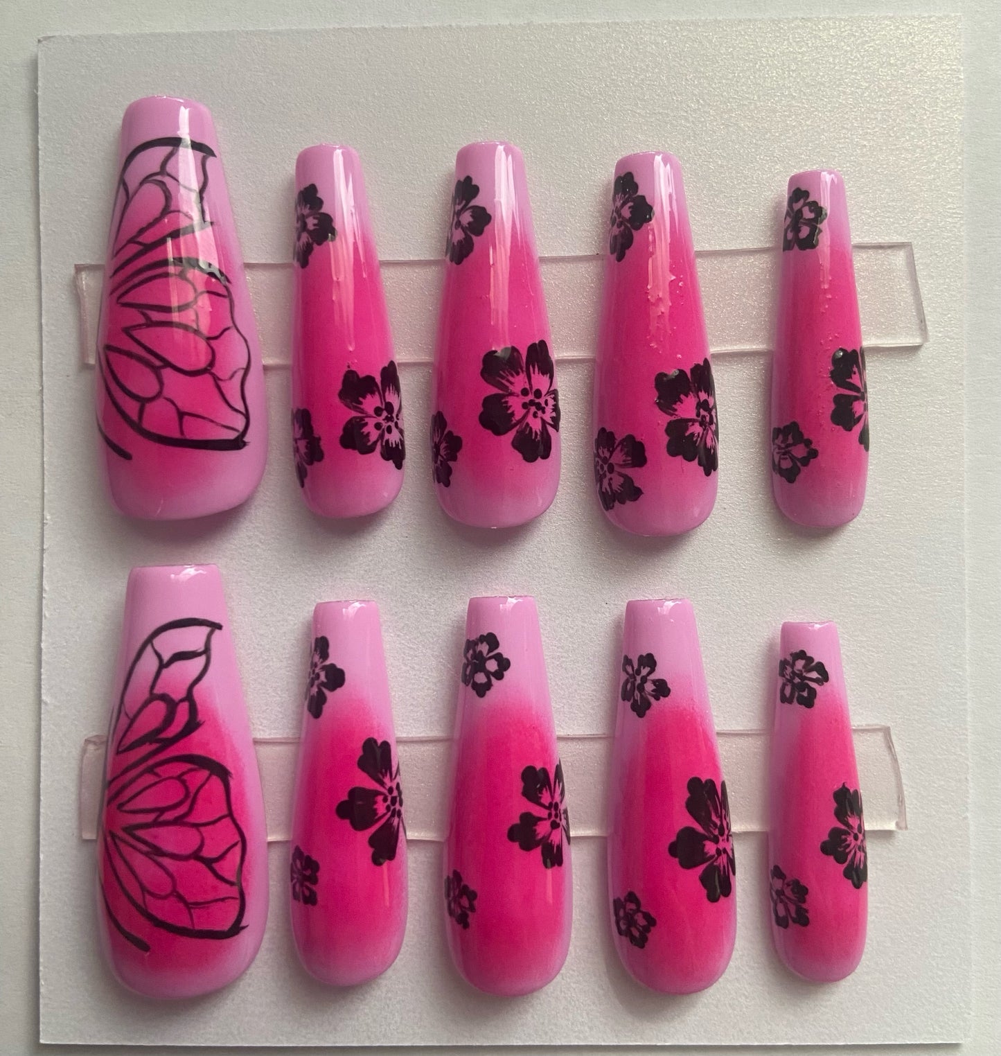 Butterfly Nail Set