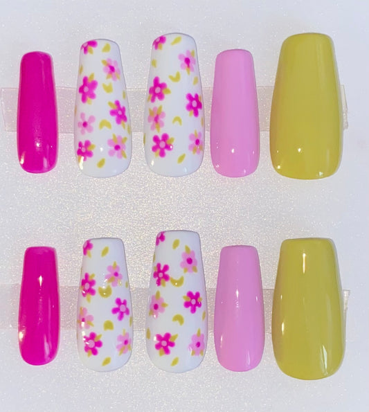 Pink Flower Set